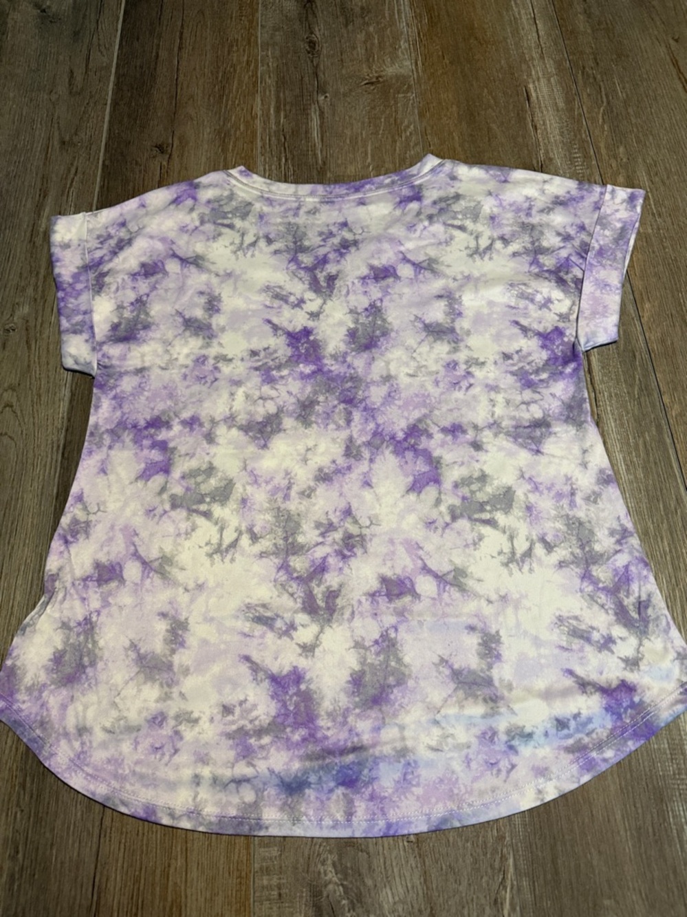 Cuddl Duds Purple Tie-Dye Pajama Set - Picture 5 of 8